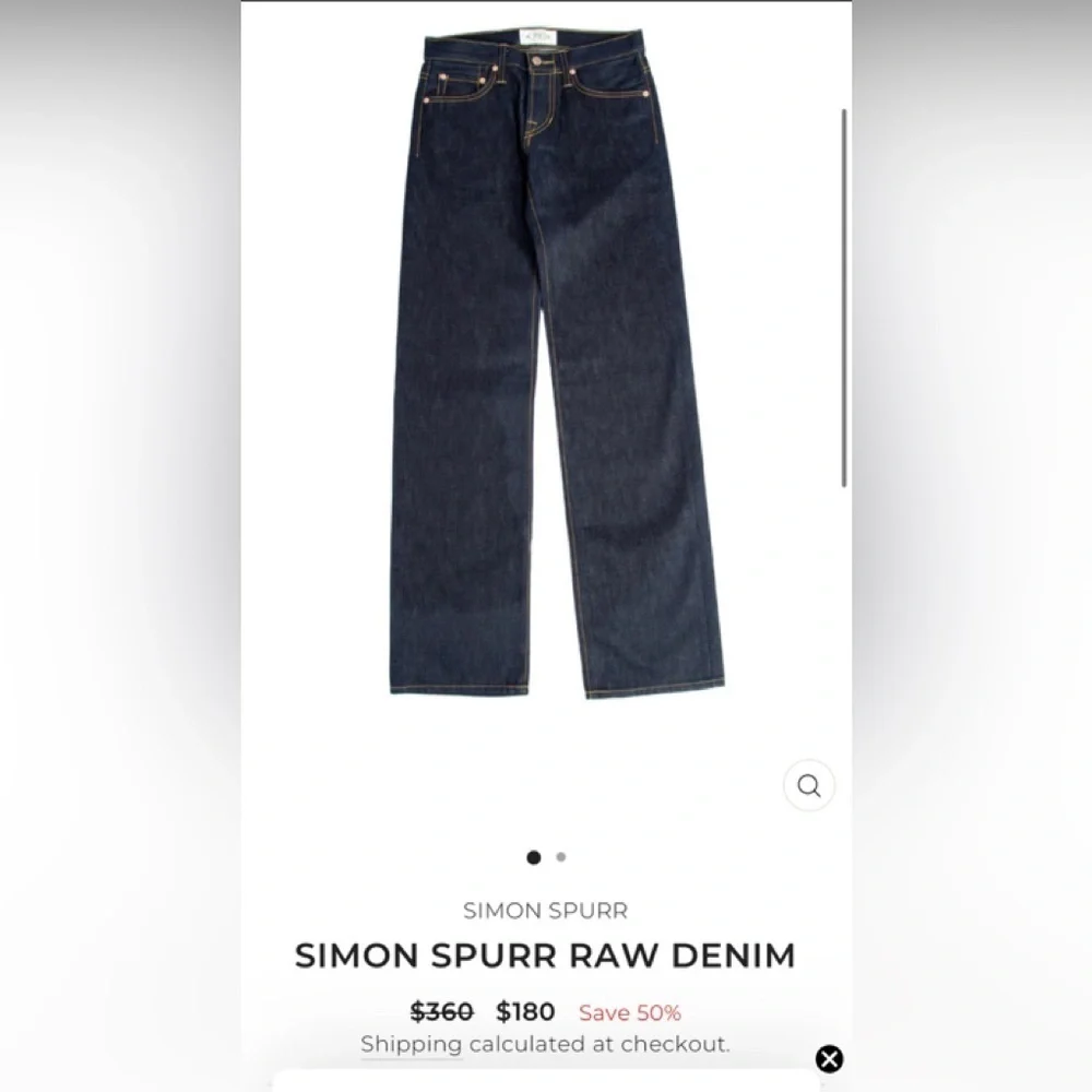 SPURR by Simon Spur Boot Cut Jeans, size 34